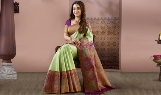 Latest silk saree collections